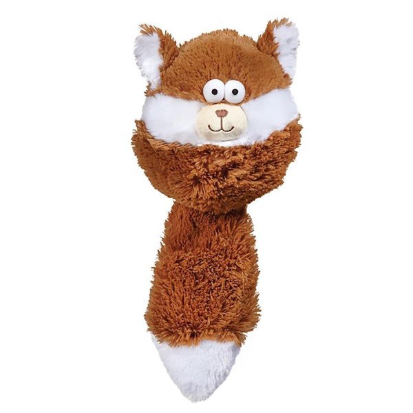 Zanies Zanies ZA5209 18 Funny Furry Fatties Dog Toy - Squirrel - One Size ZA5209 18